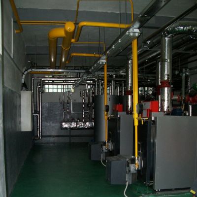 Základní škola Luhačovice - kotelna